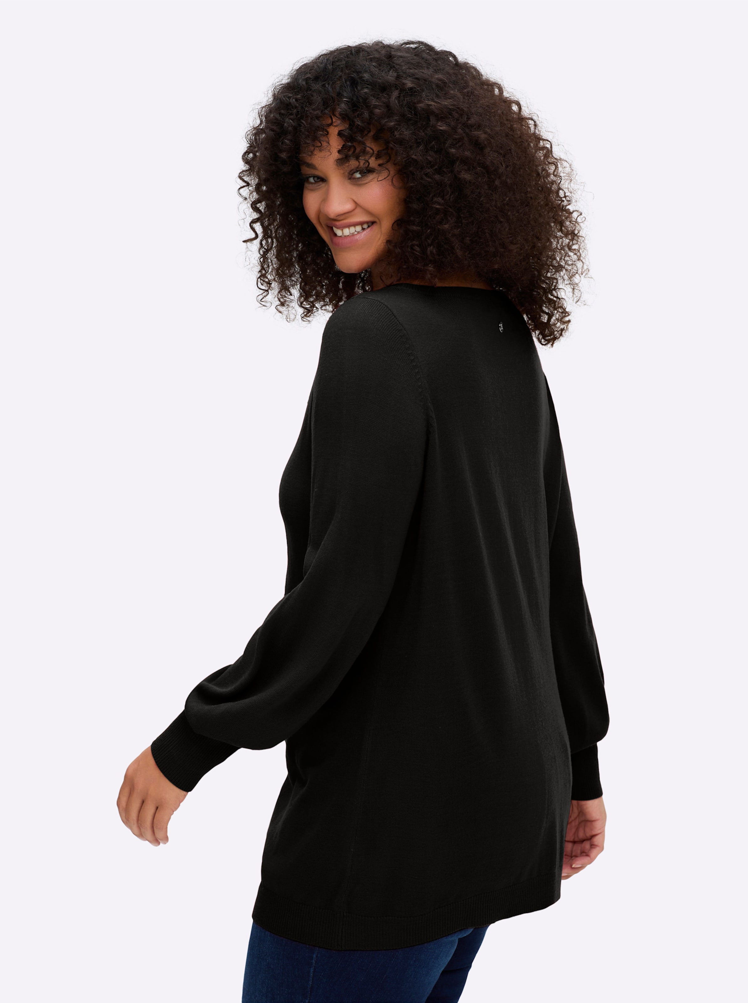 Schwarz Pullover - Bild 6