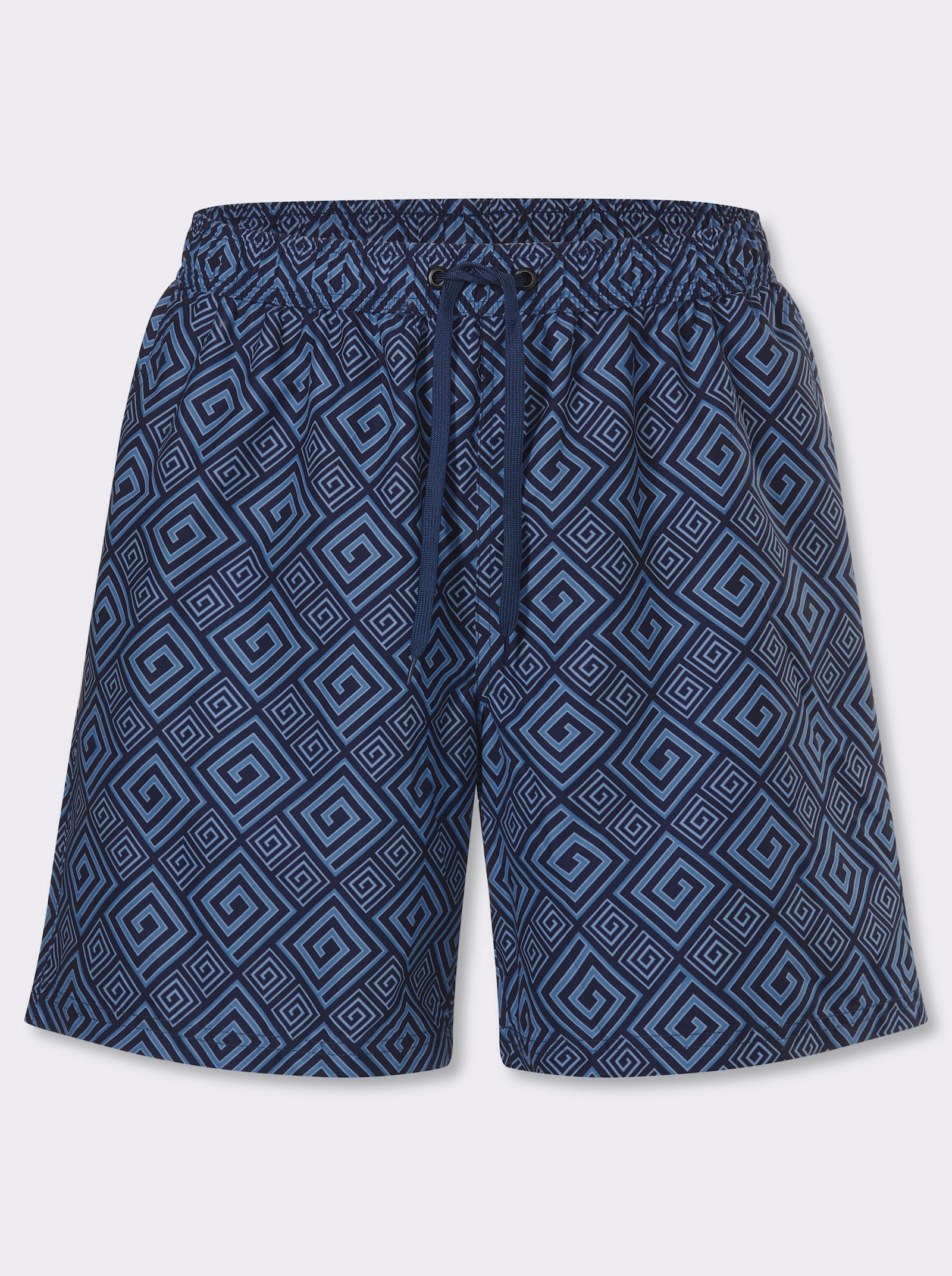 feel good Badeshorts mit Innenslip - marine-mittelblau
