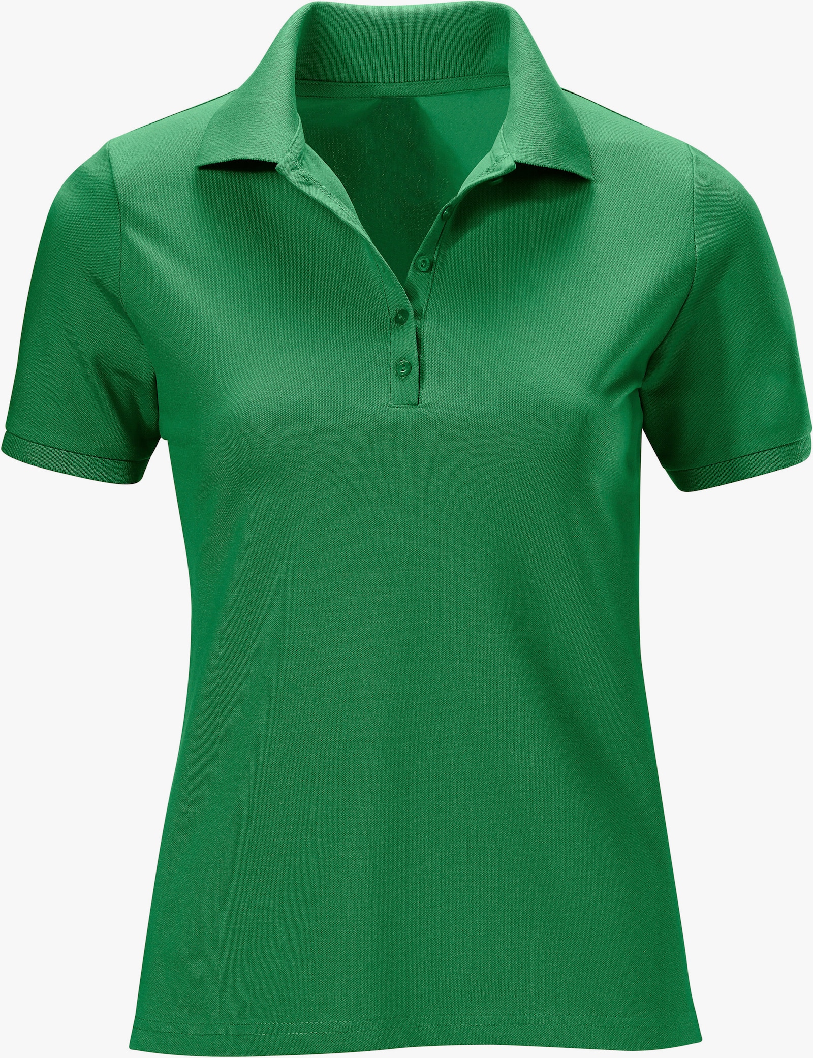 heine Poloshirt in Pikee-Qualität - grün