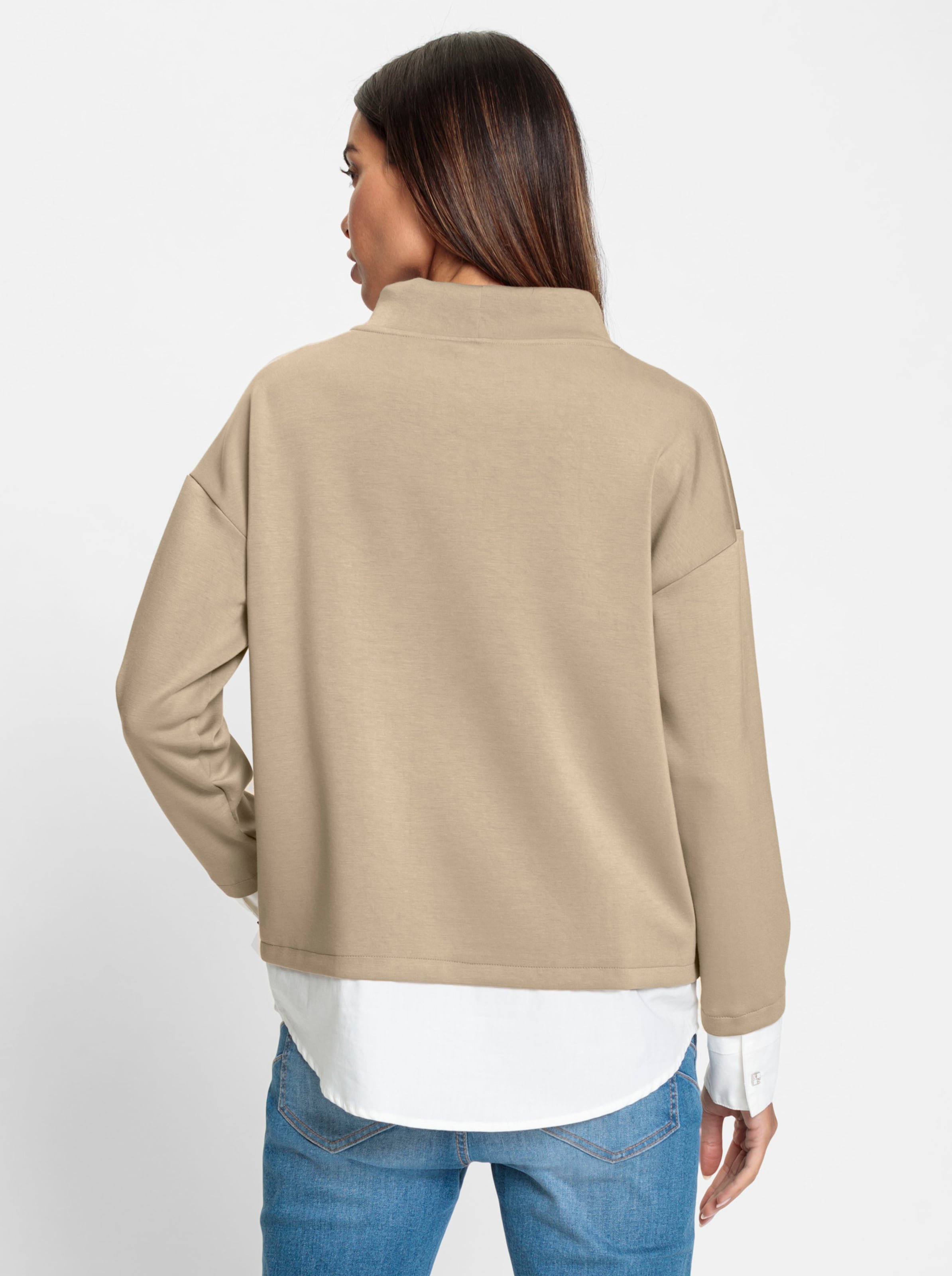 Stehkragenshirt