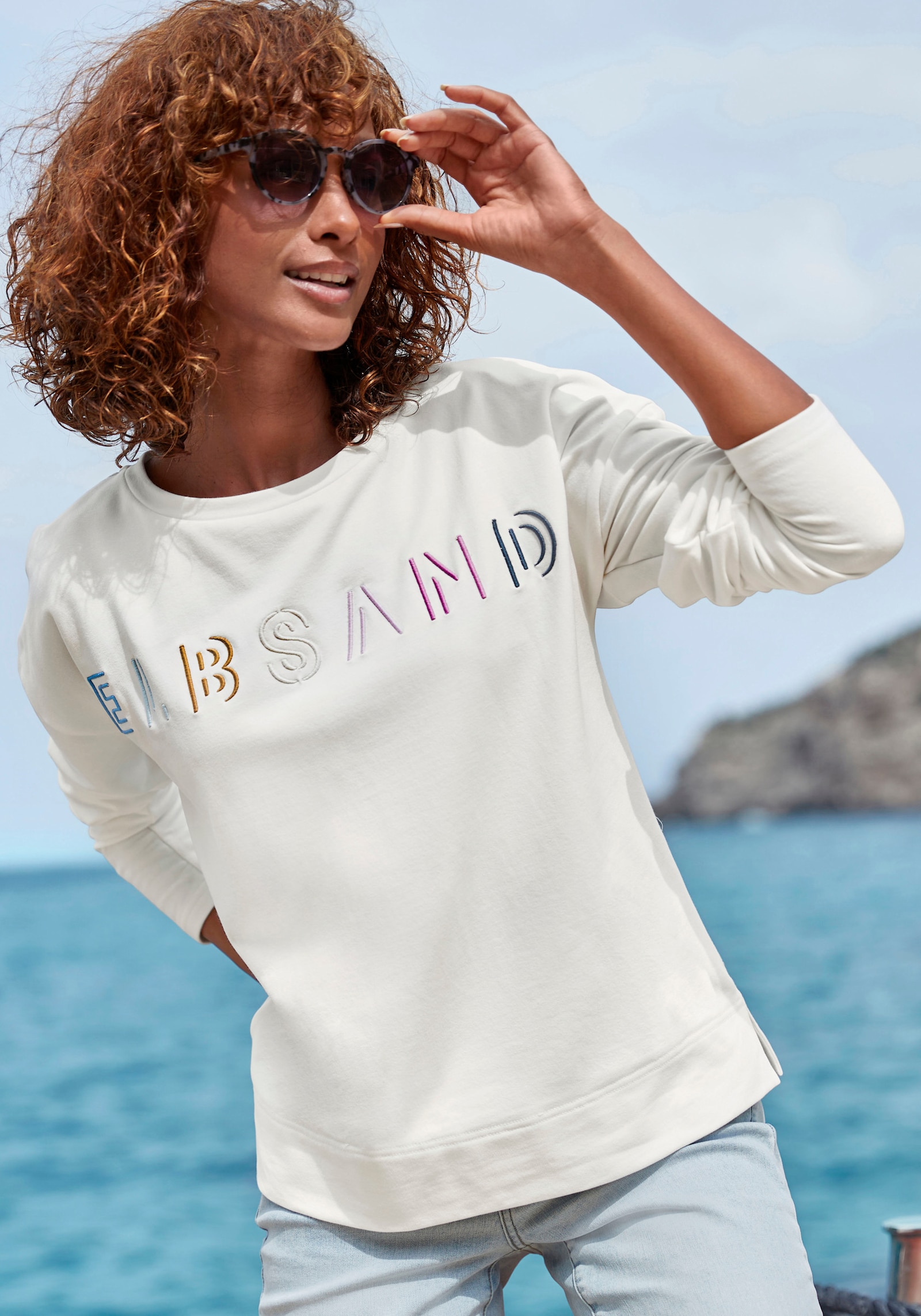 Elbsand Sweatshirt - wit