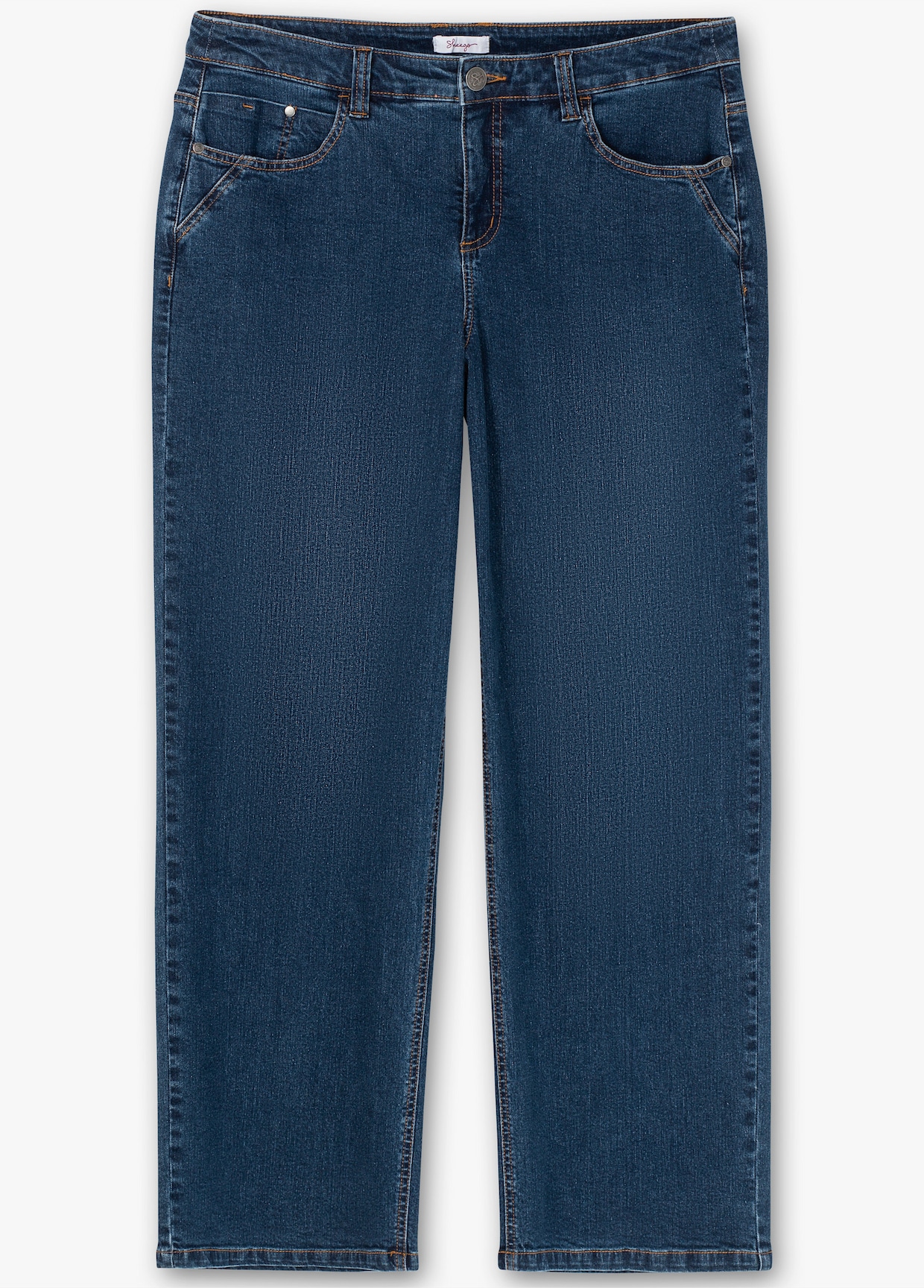 sheego Jeans - dark blue denim