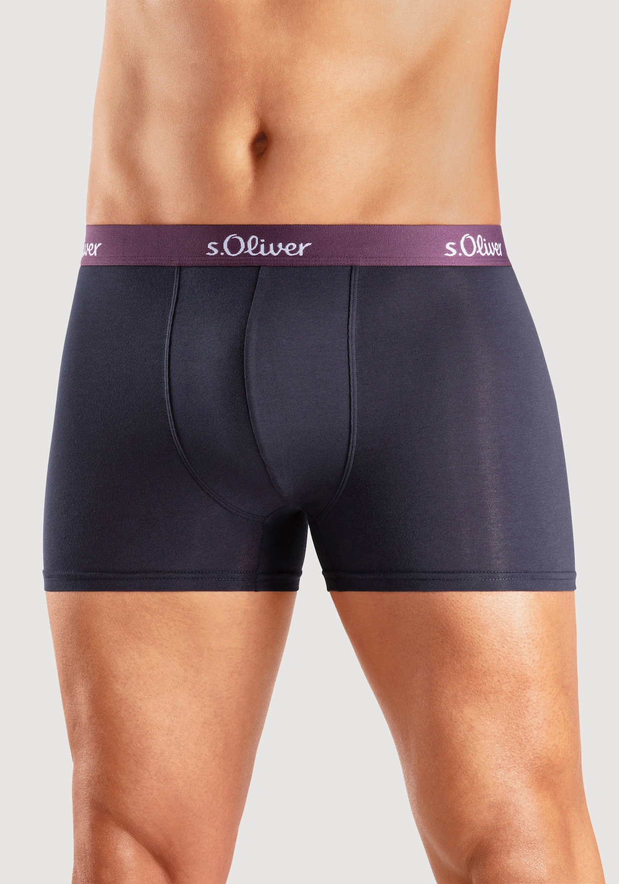 s.Oliver Boxer - navy/blauw / navy/aubergine / navy/petrol