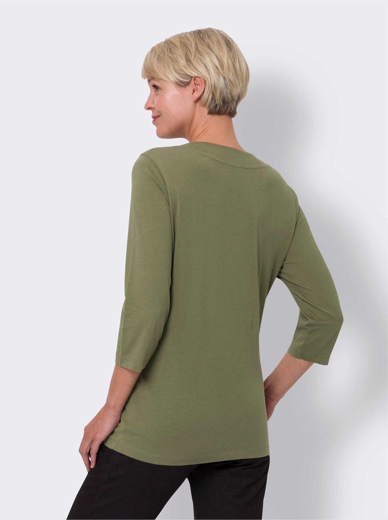 2-in-1-shirt - kaki