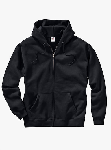 Fruit of the Loom Sweatjacke - schwarz