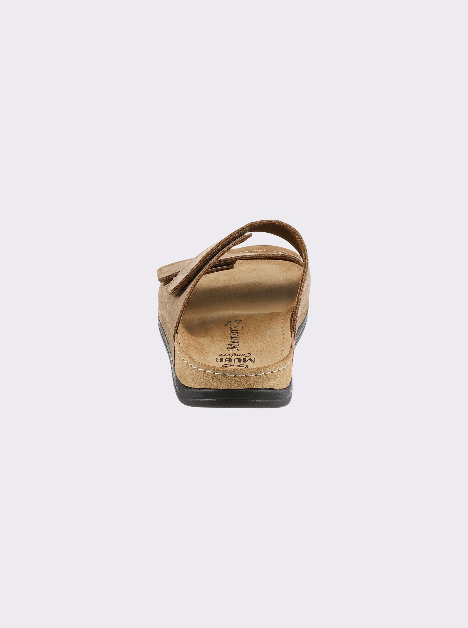 Mubb Pantolette mit rutschhemmender Laufsohle - beige