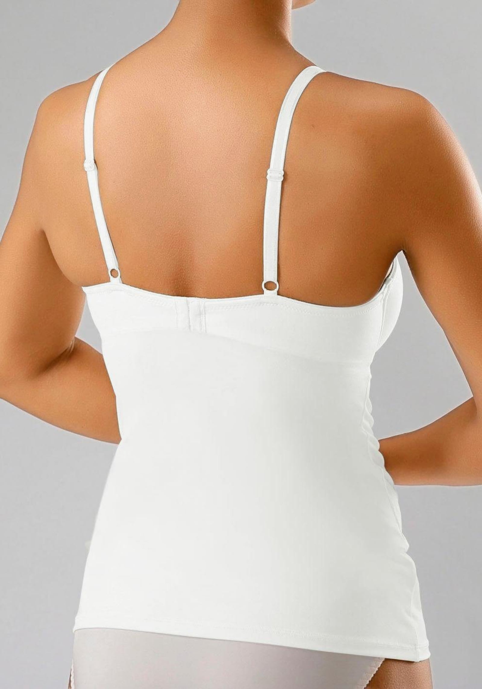 LASCANA Behahemd met cups - crème