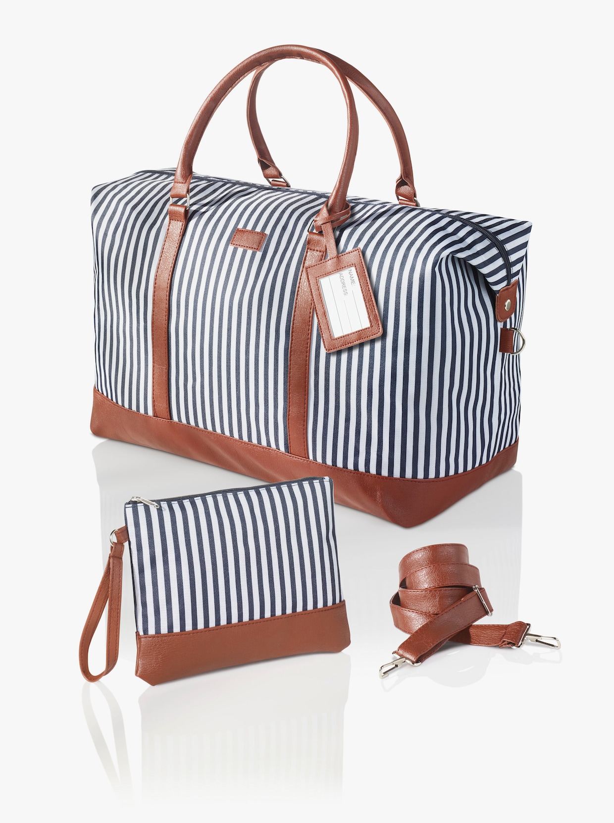Reisetaschen-Set - Streifen