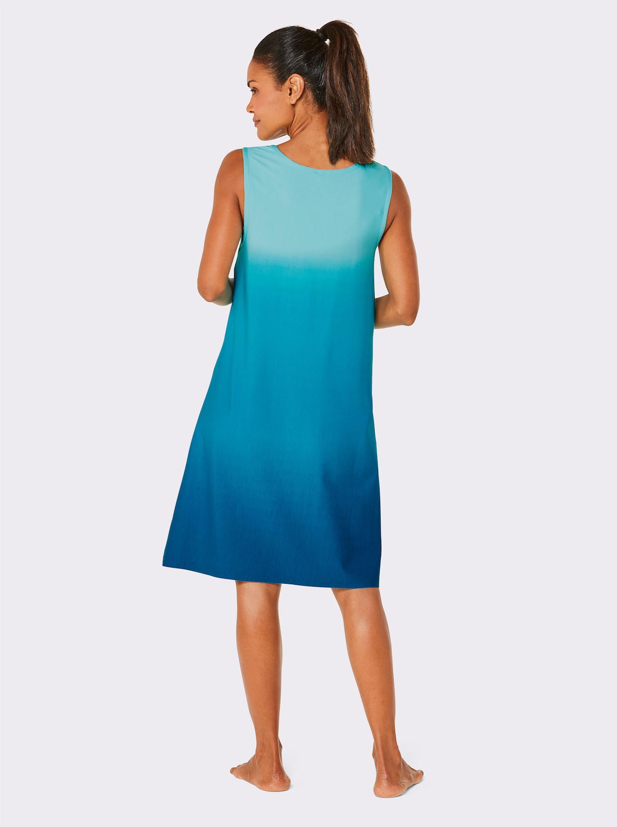 feel good Sommerkleid - aquamarin-aquapetrol