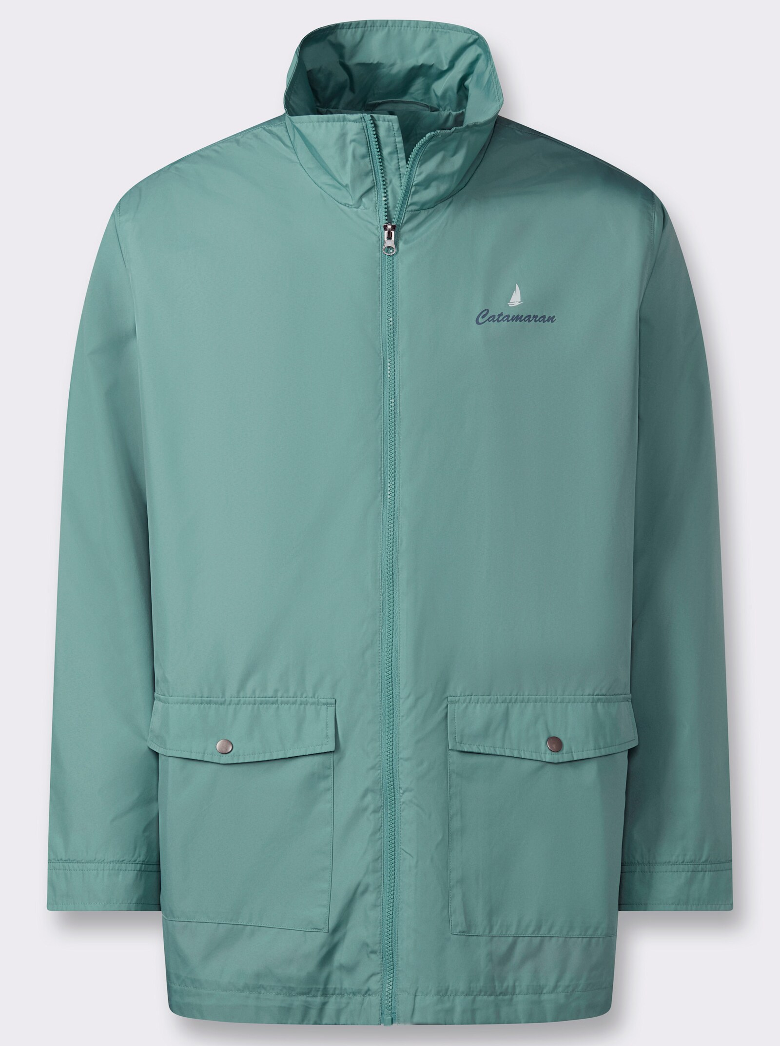 Longjacke für den Übergang - salbei