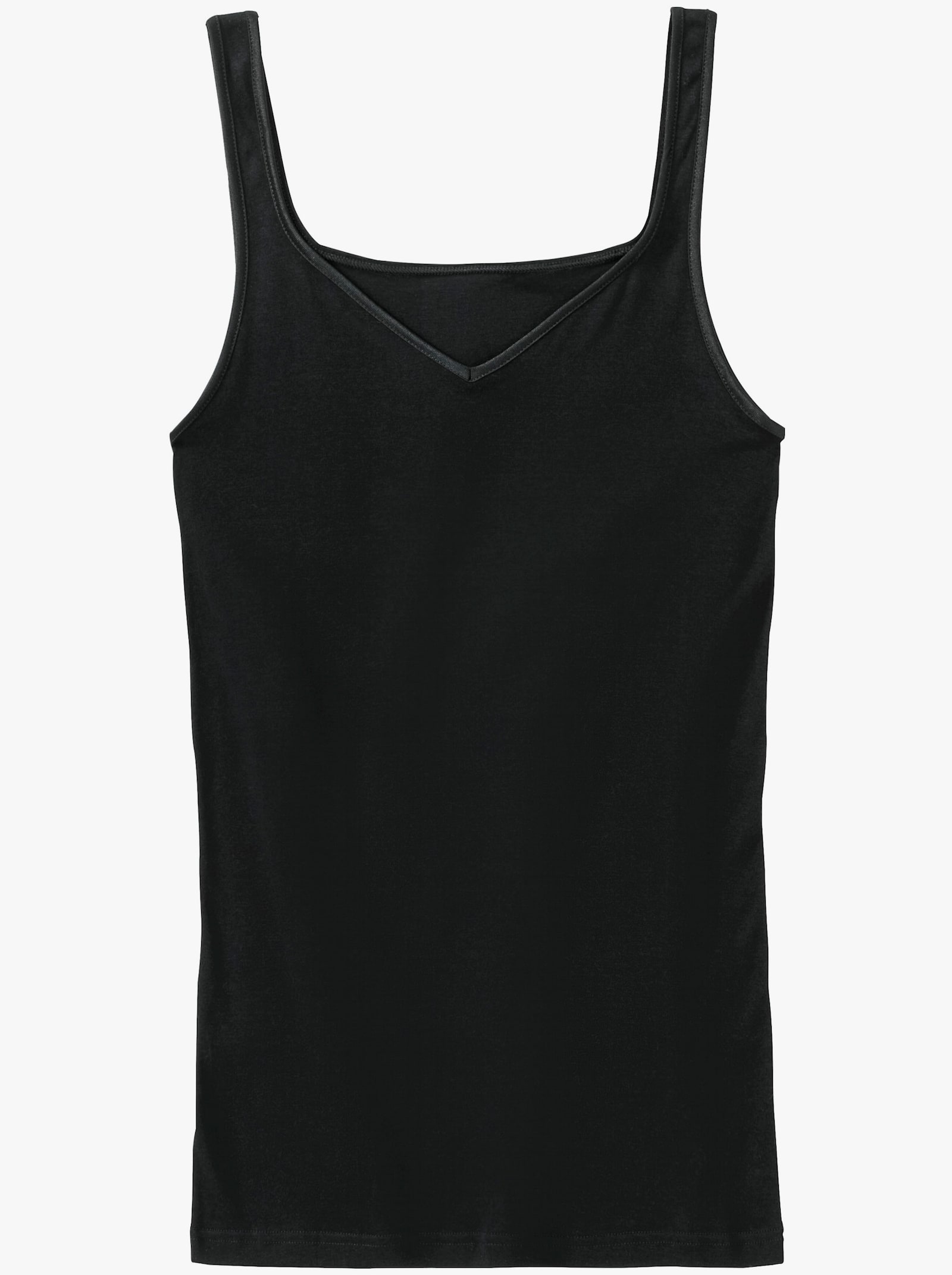 Mey Linne utan sidosömmar - svart