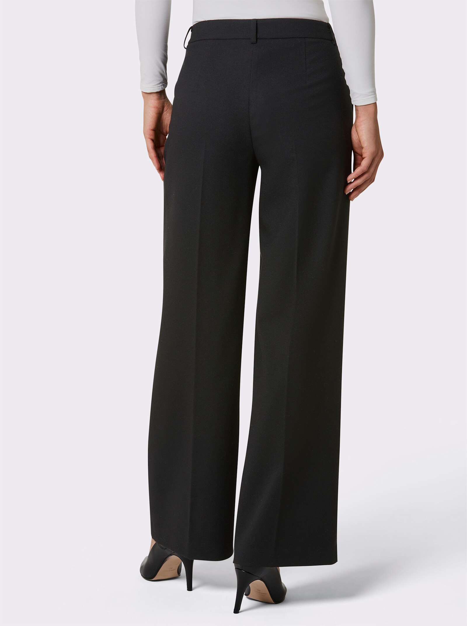 CREATION L PREMIUM Wollhose - schwarz