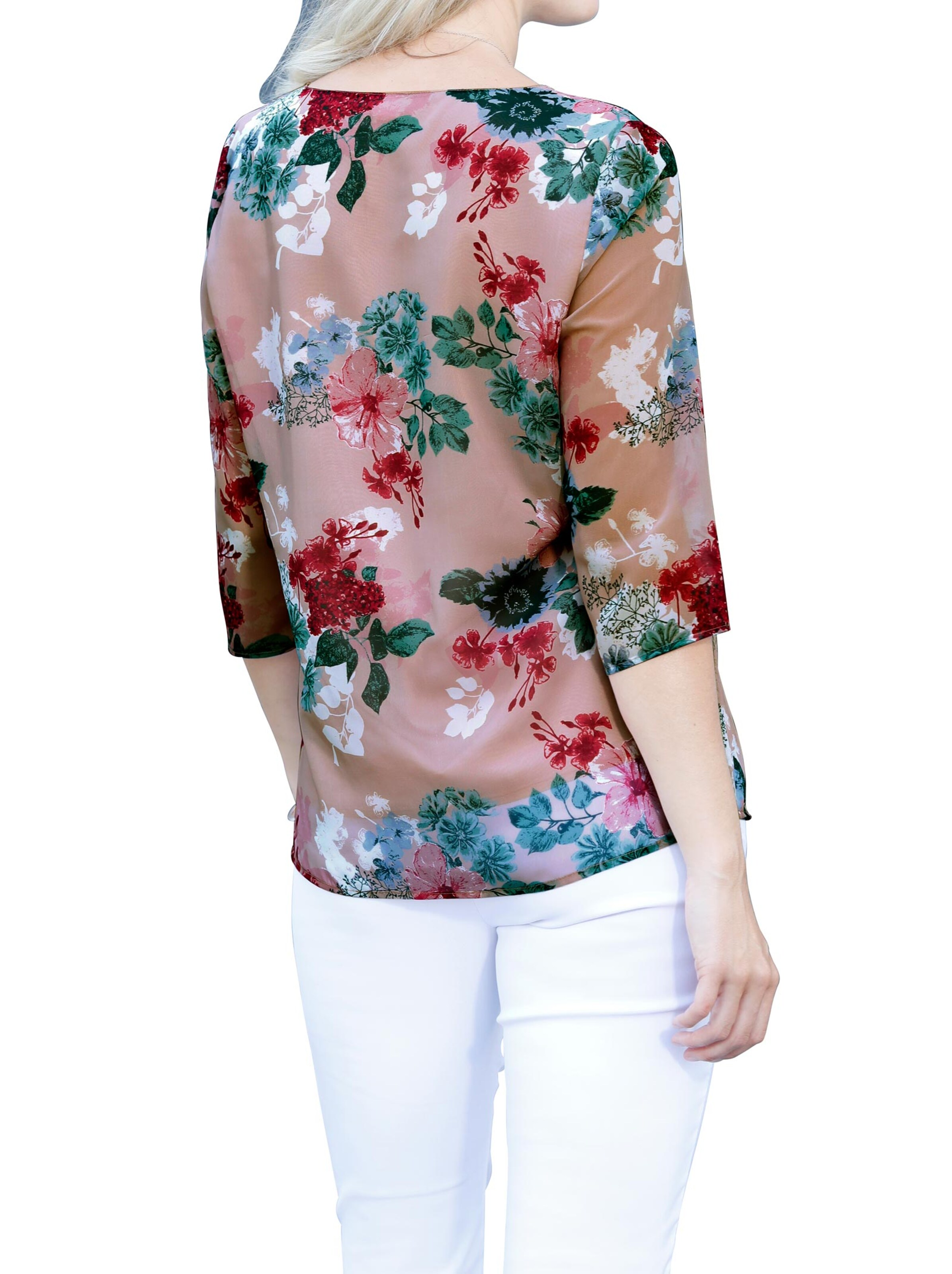 Tunika - puder-gemustert