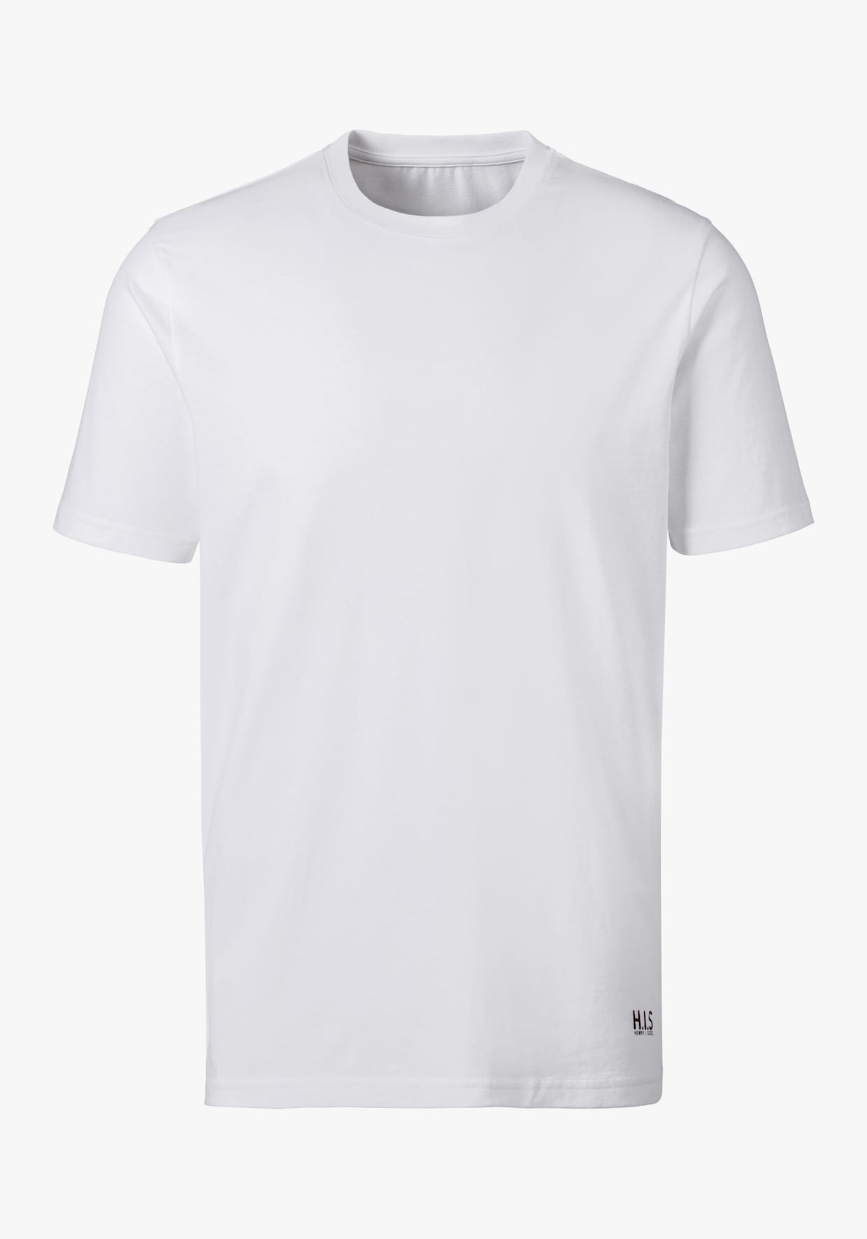 H.I.S T-Shirt - petrol, navy, weiß