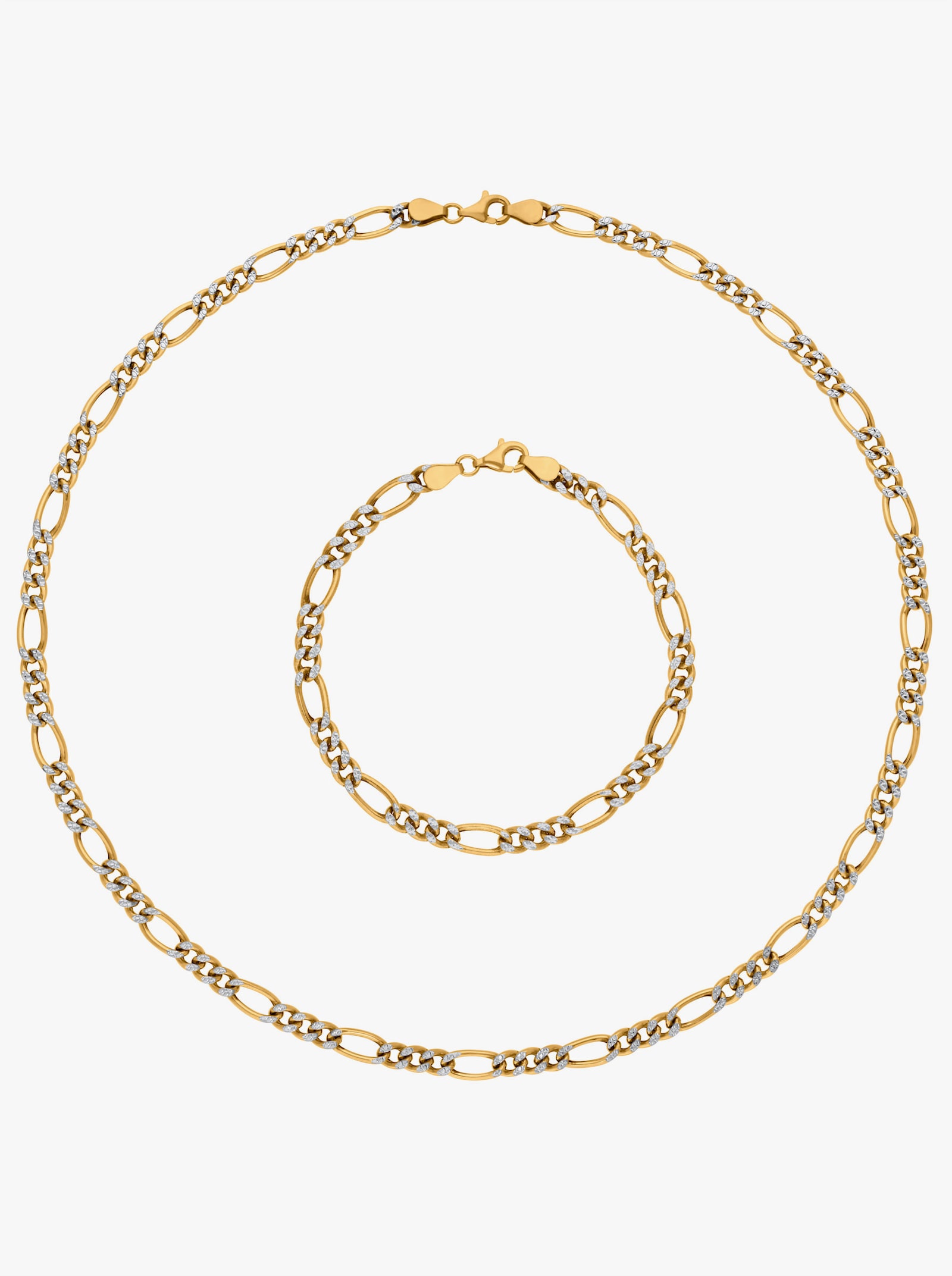 2-tlg. Set - Silber vergoldet 925