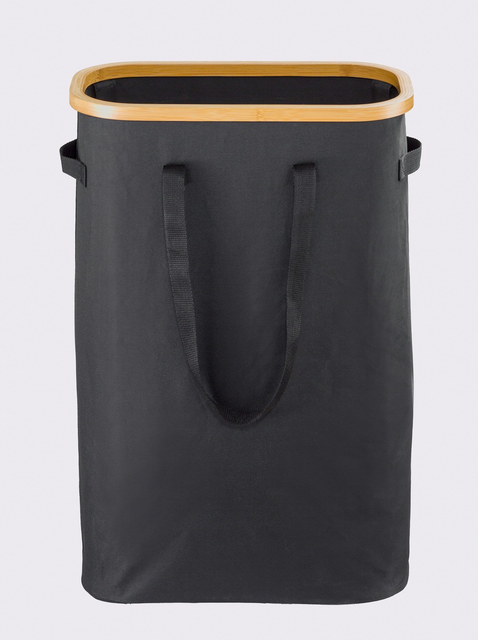 heine home Panier à linge - noir-naturel