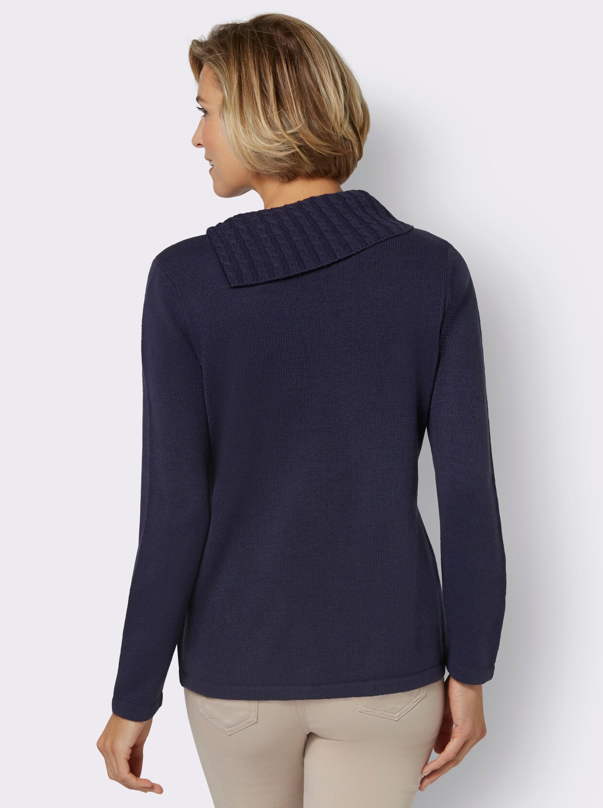 Pullover met lange mouwen - nachtblauw