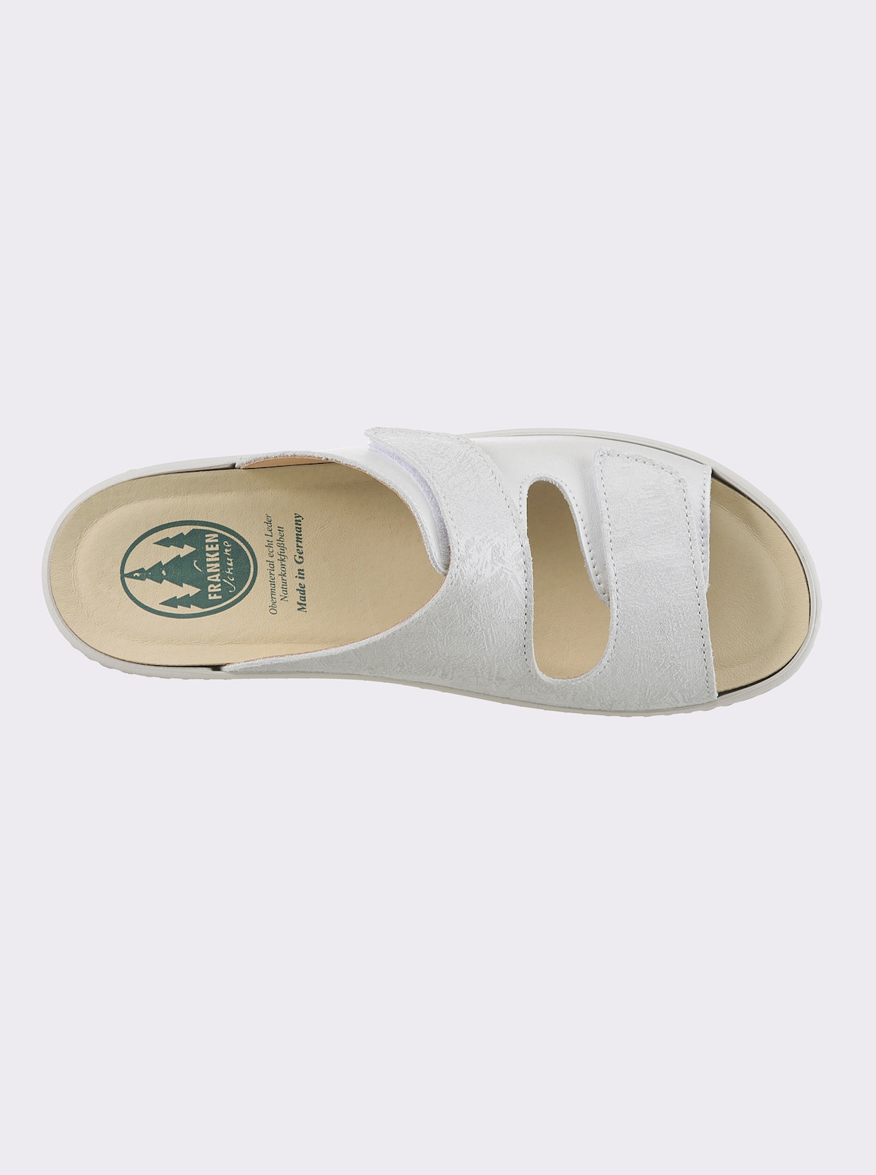 Franken Schuhe Pantolette - ecru