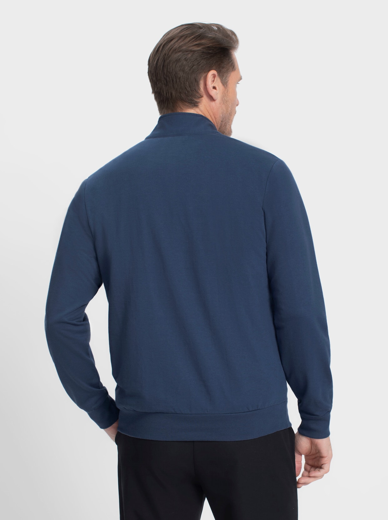 Catamaran Sports Sweatshirt - dunkelblau-steingrau