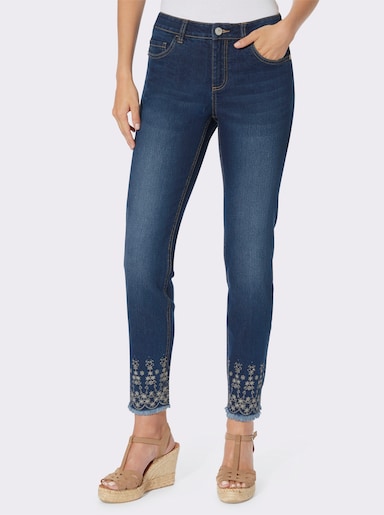 heine Push-up-Jeans - blue-stone-washed