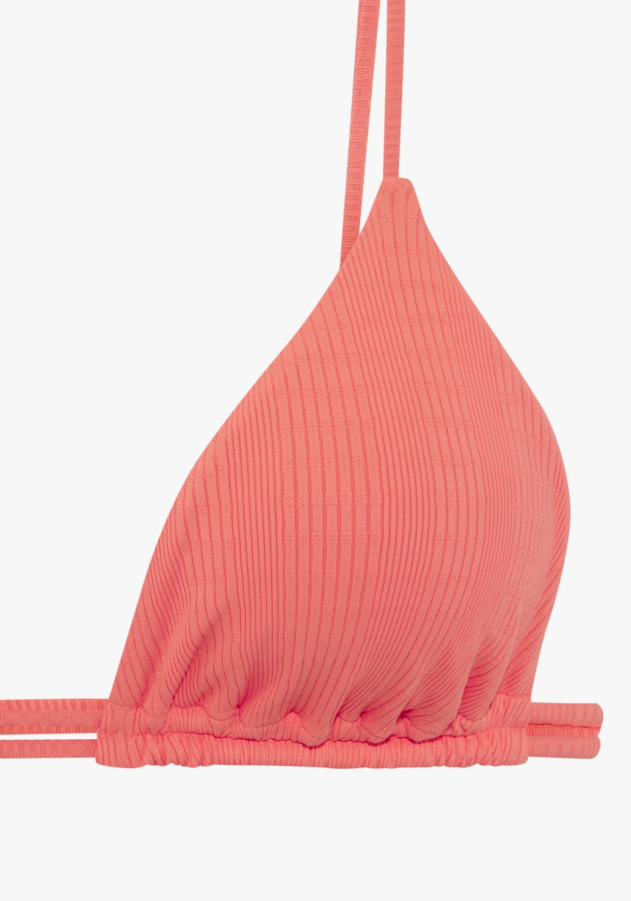 Triangelbikinitop - apricot