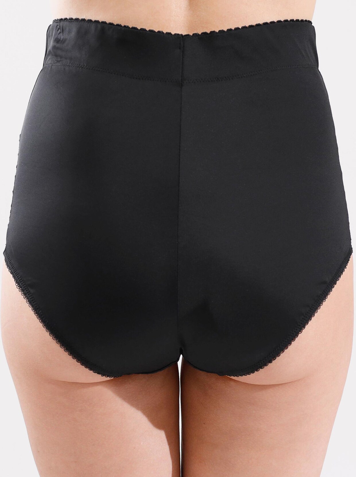 wäschepur Miederhose - schwarz + puder