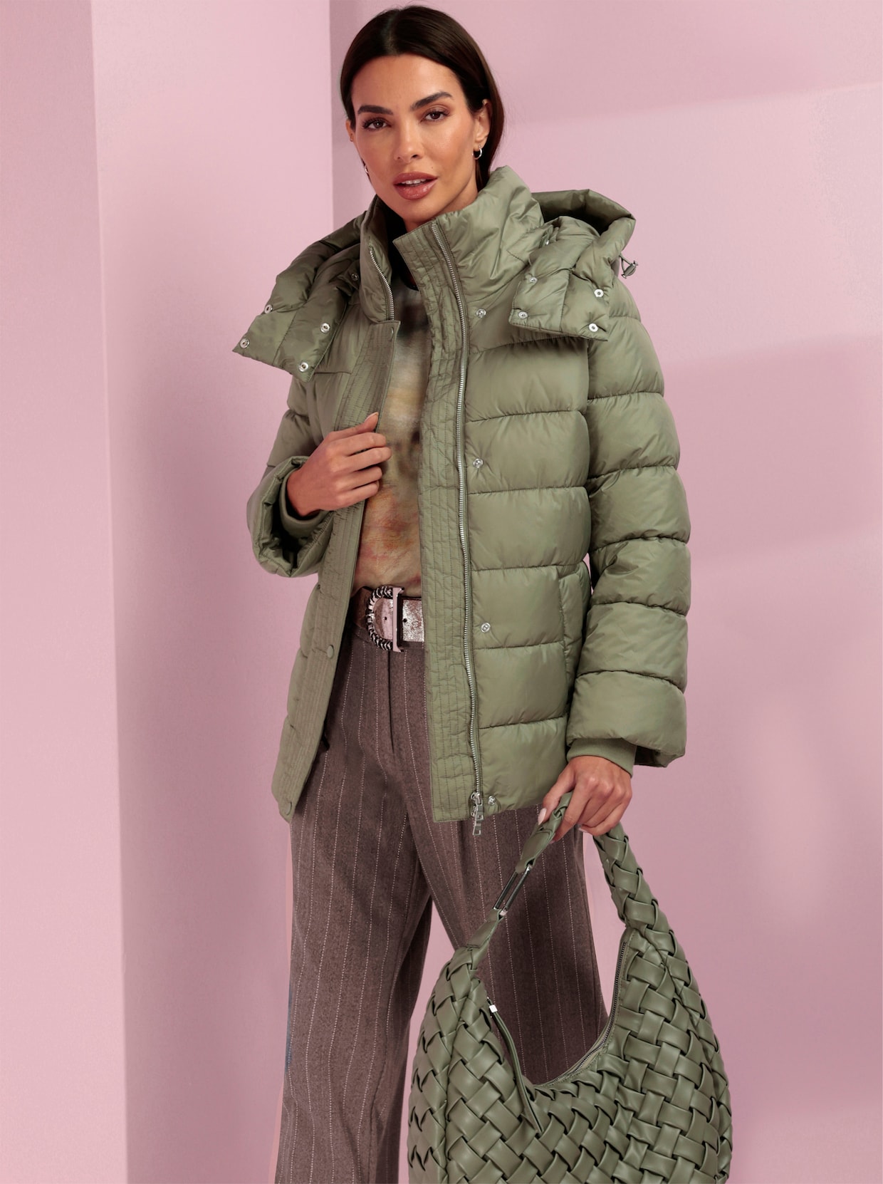 heine Steppjacke - khaki