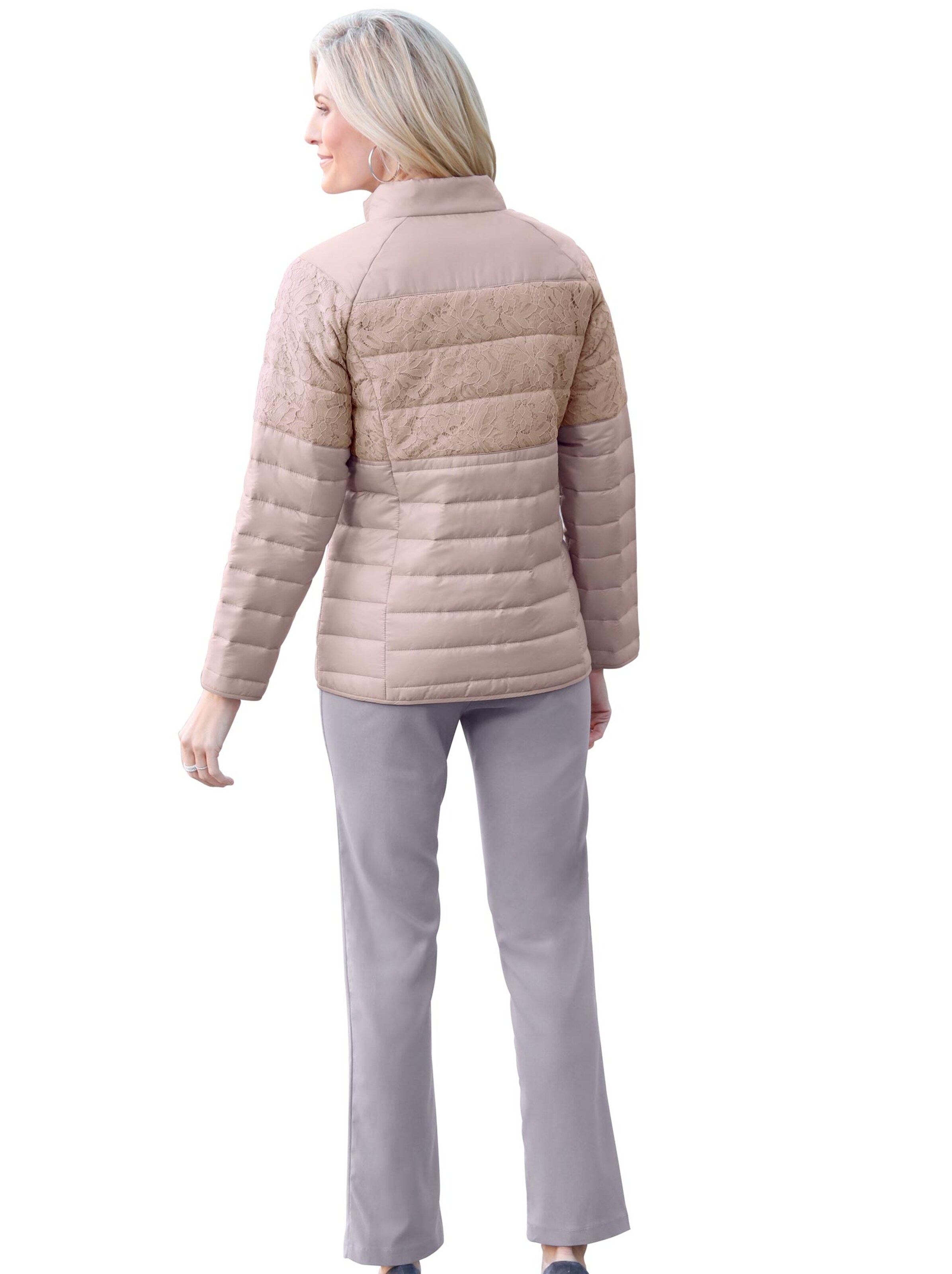 Steppjacke - altrosé