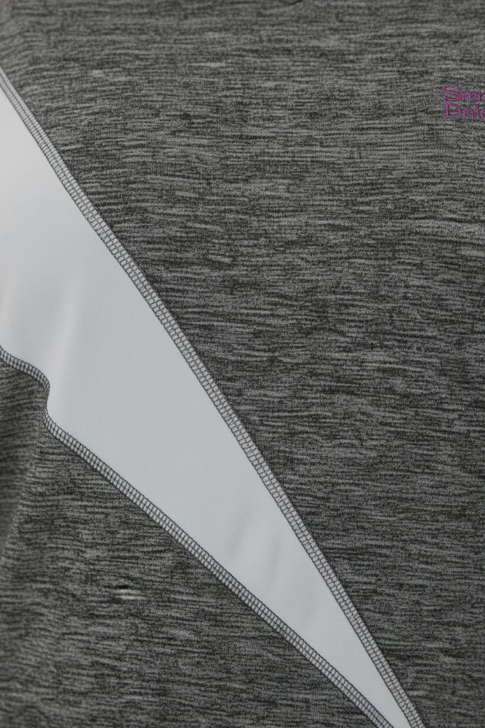 Catamaran Sports Funktionsshirt schnelltrocknend - grau-meliert-weiß