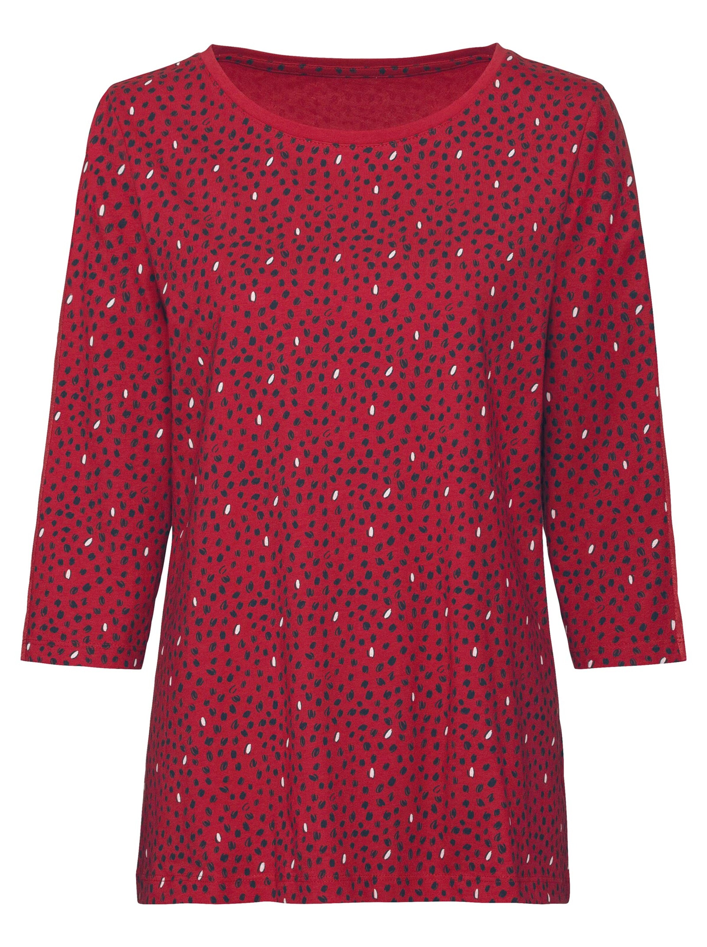 Shirt - rot-bedruckt
