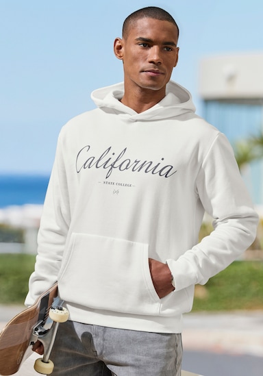 John Devin Hoodie - weiß