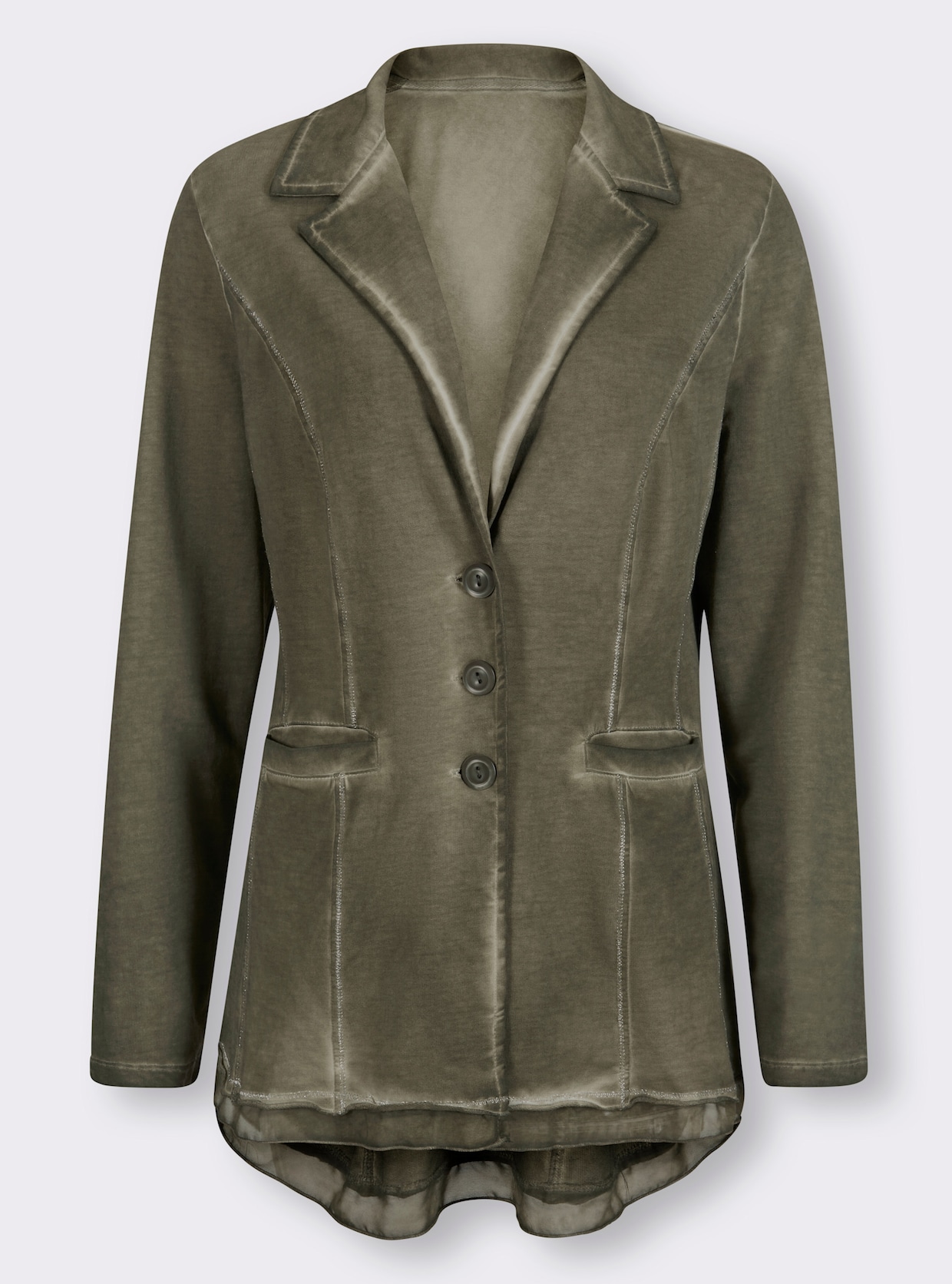 heine Blazer long - kaki