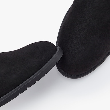 LASCANA Stiefelette - schwarz/leo