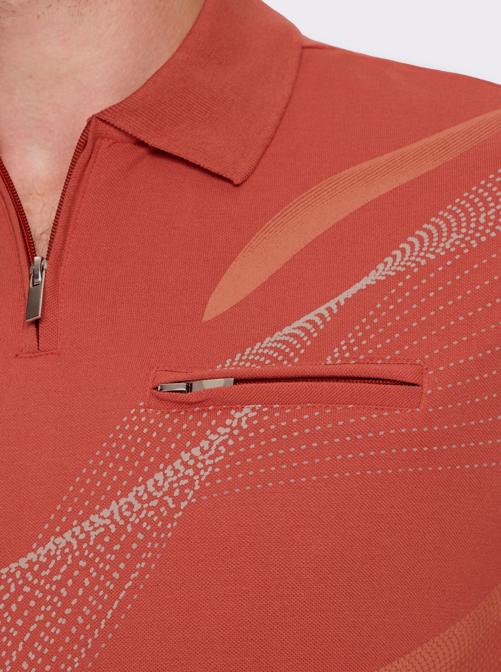 Catamaran Sports Funktionsshirt in Pikee-Qualität - terra