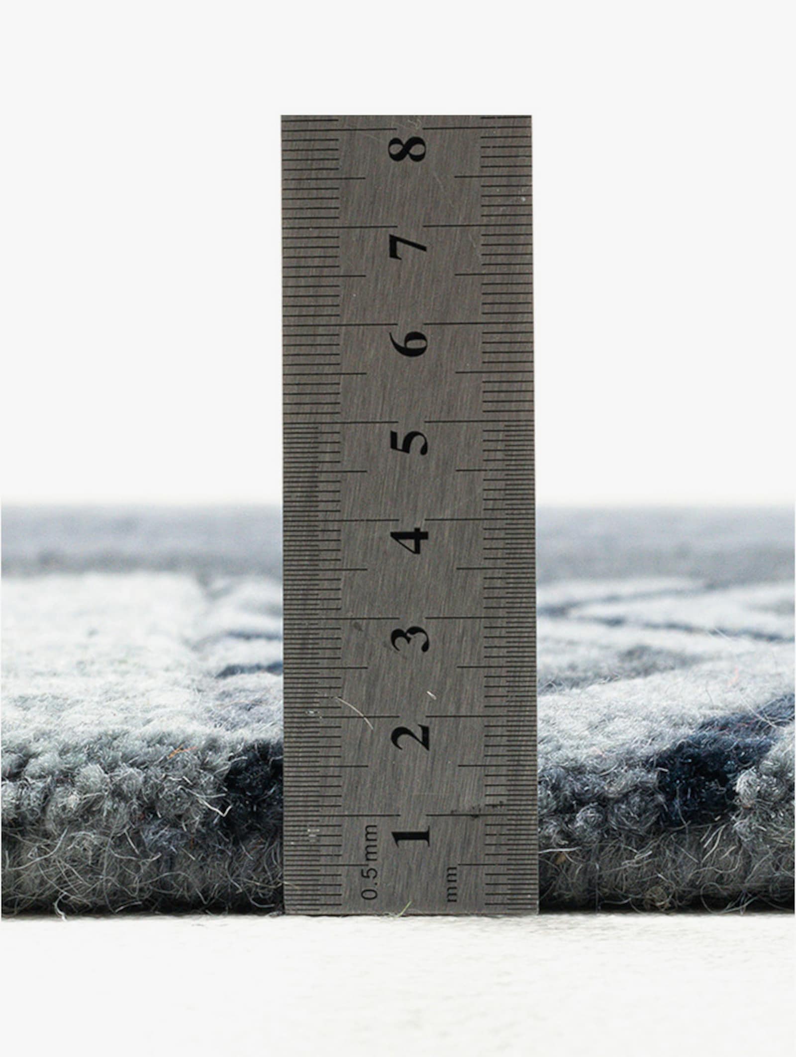 Theko Teppich - anthrazit