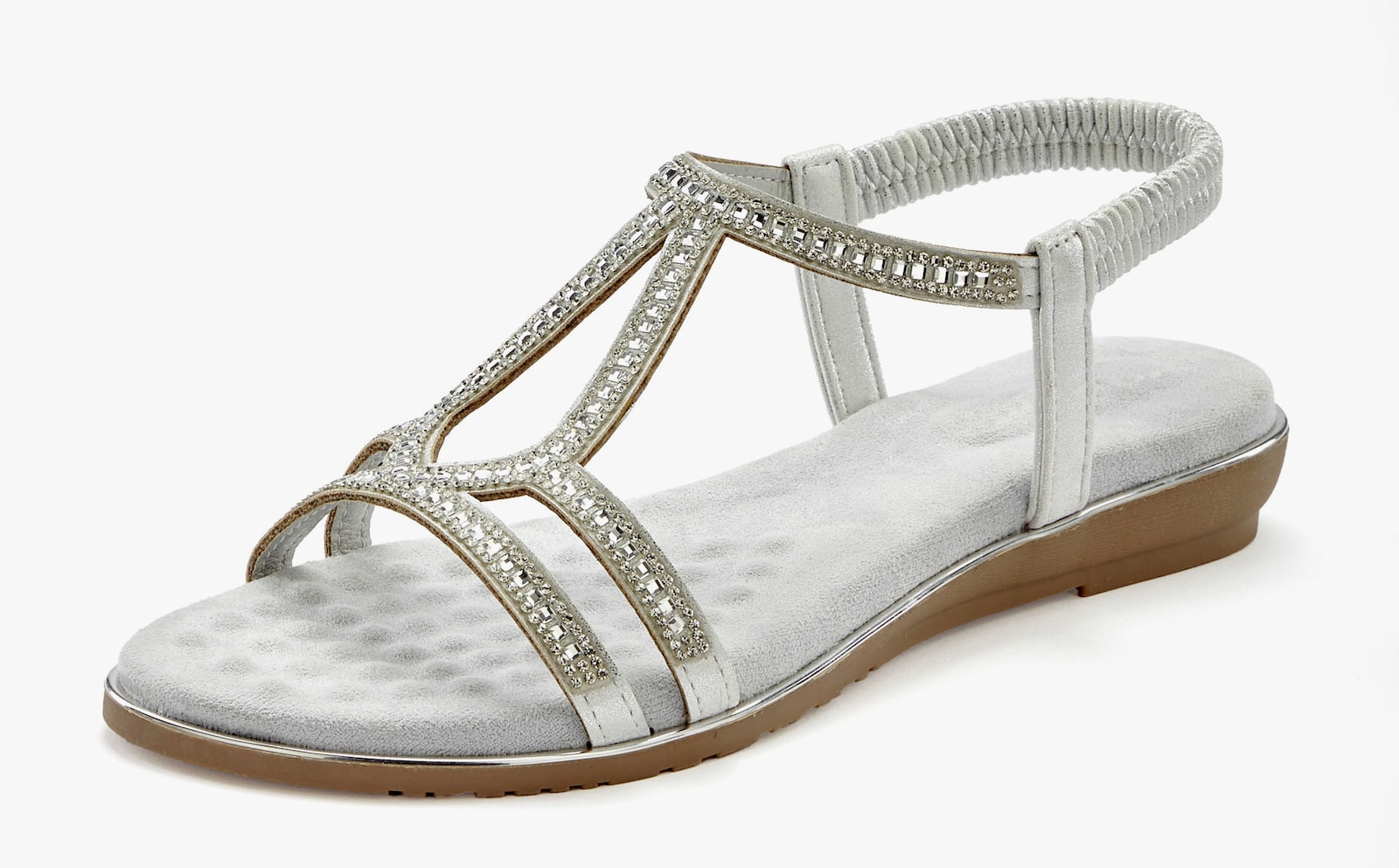 Vivance Sandale - silberfarben