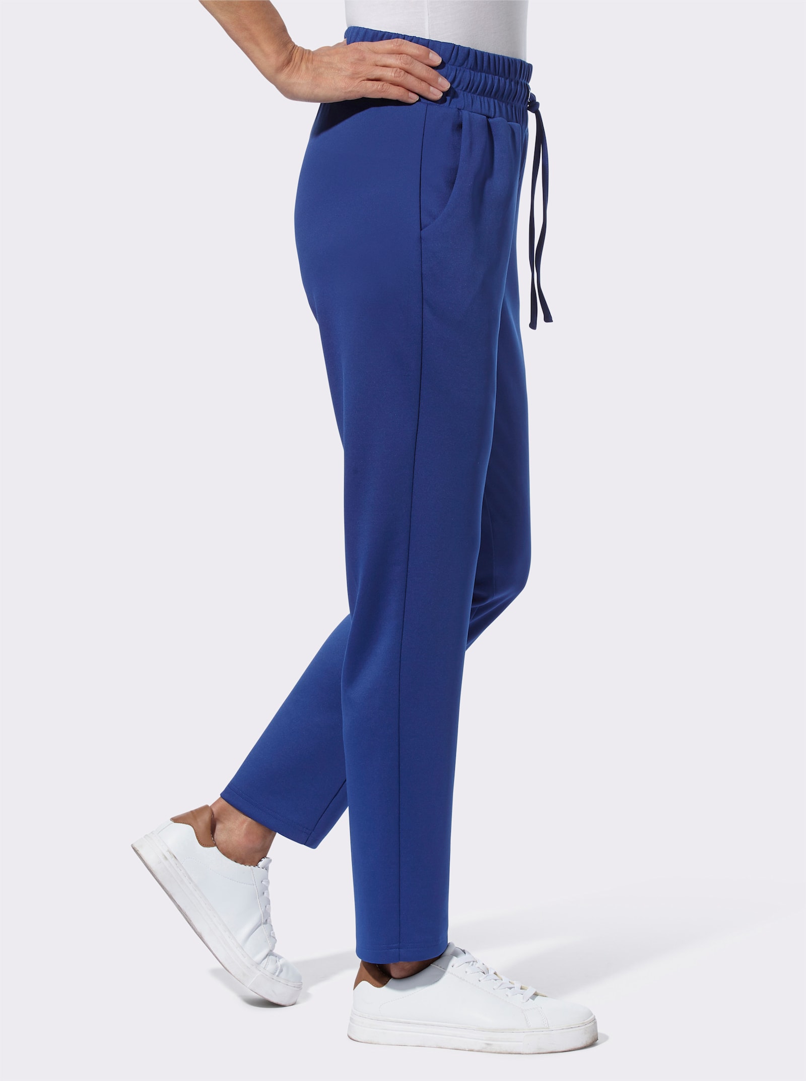 Schlupfhose in Stretch-Qualität - royalblau