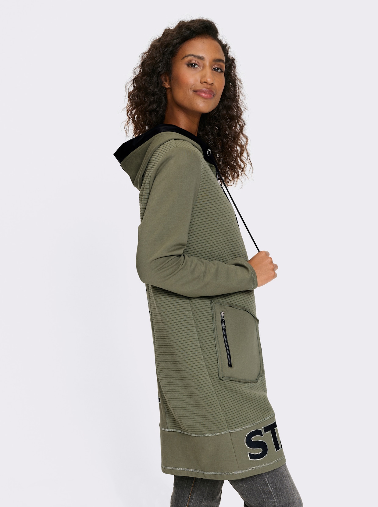 heine Shirtjacke - khaki