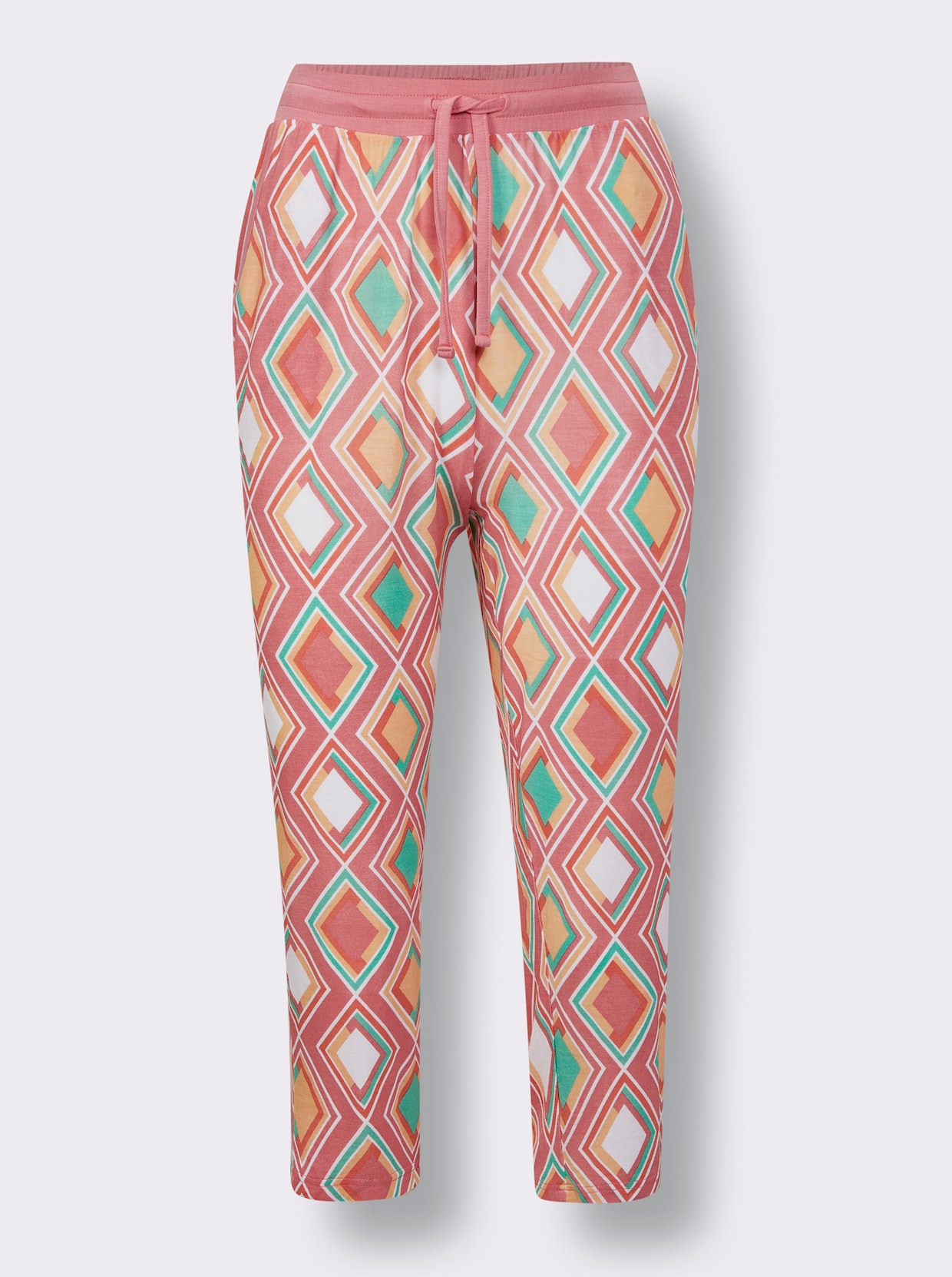 wäschepur Schlafanzug - flamingo-papaya-bedruckt