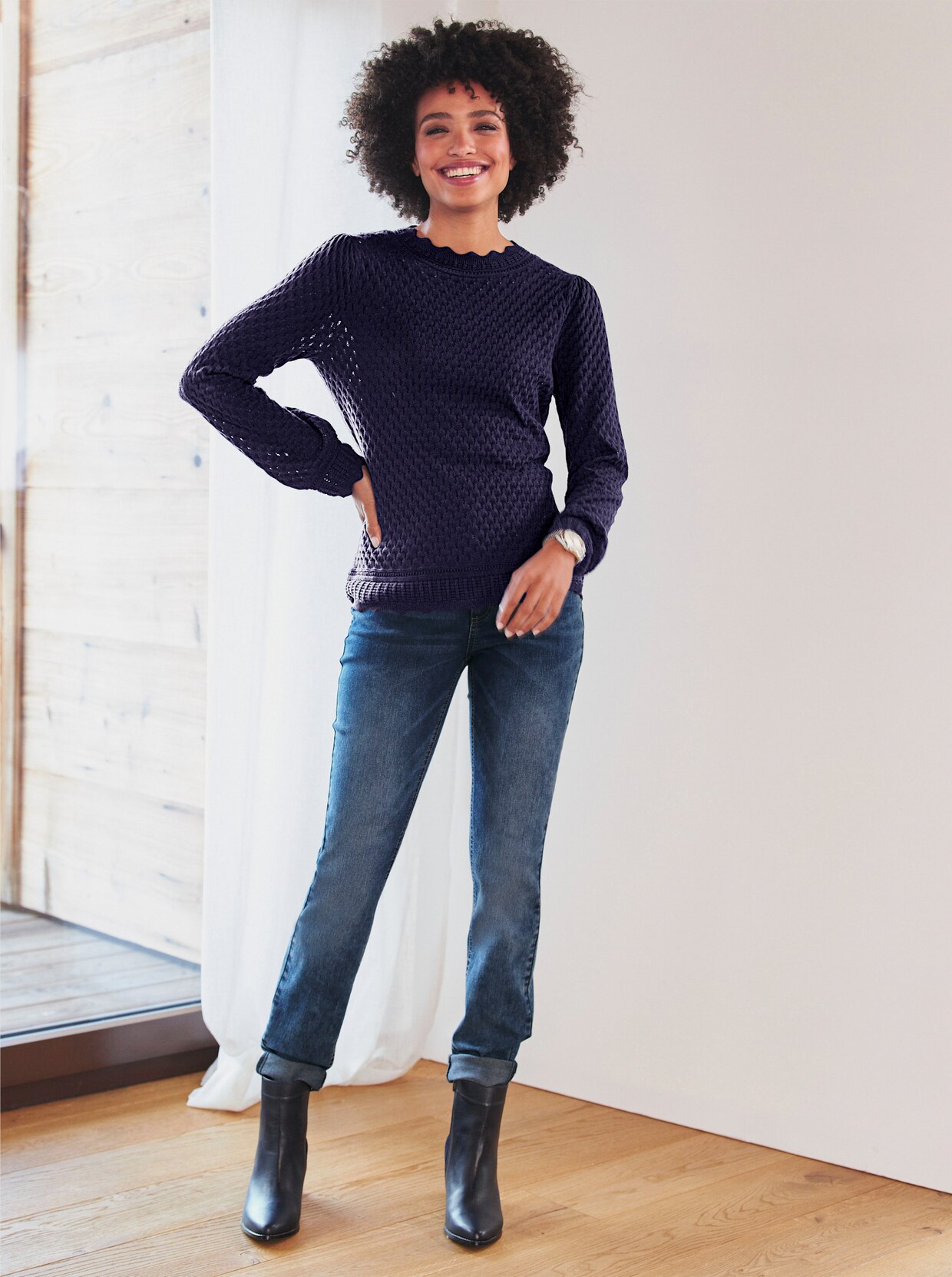 heine Pullover - marine