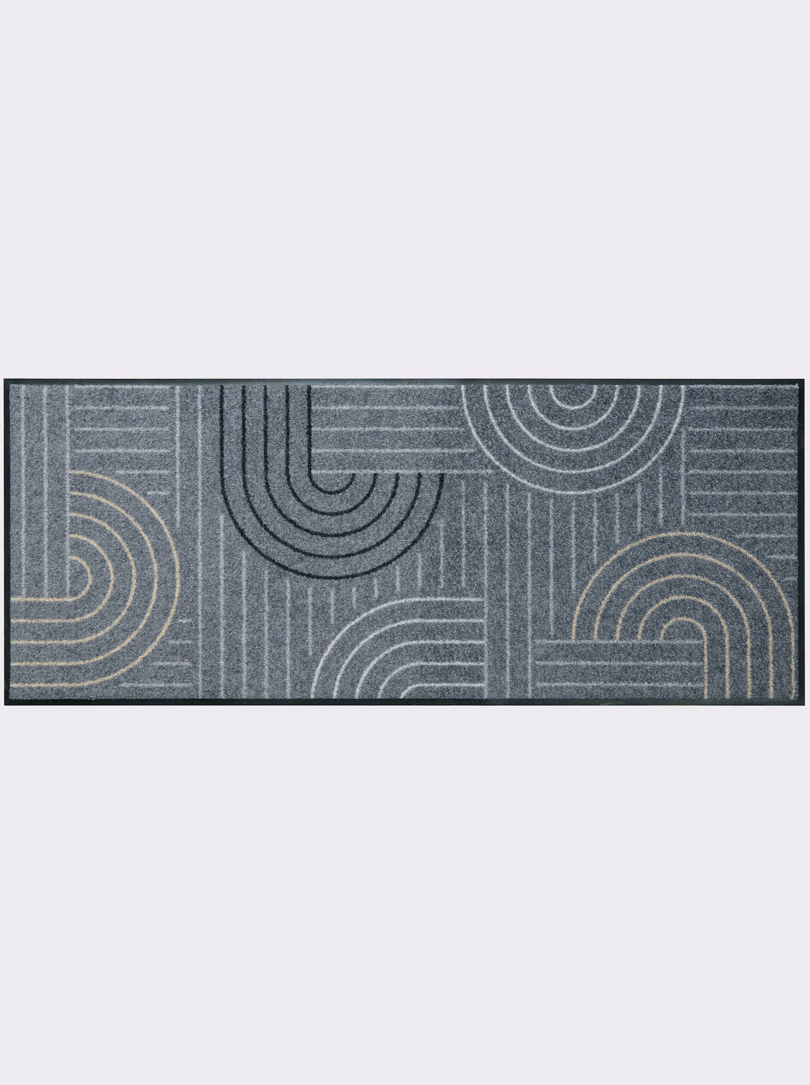 Salonloewe Fußmatte made in Germany - grau