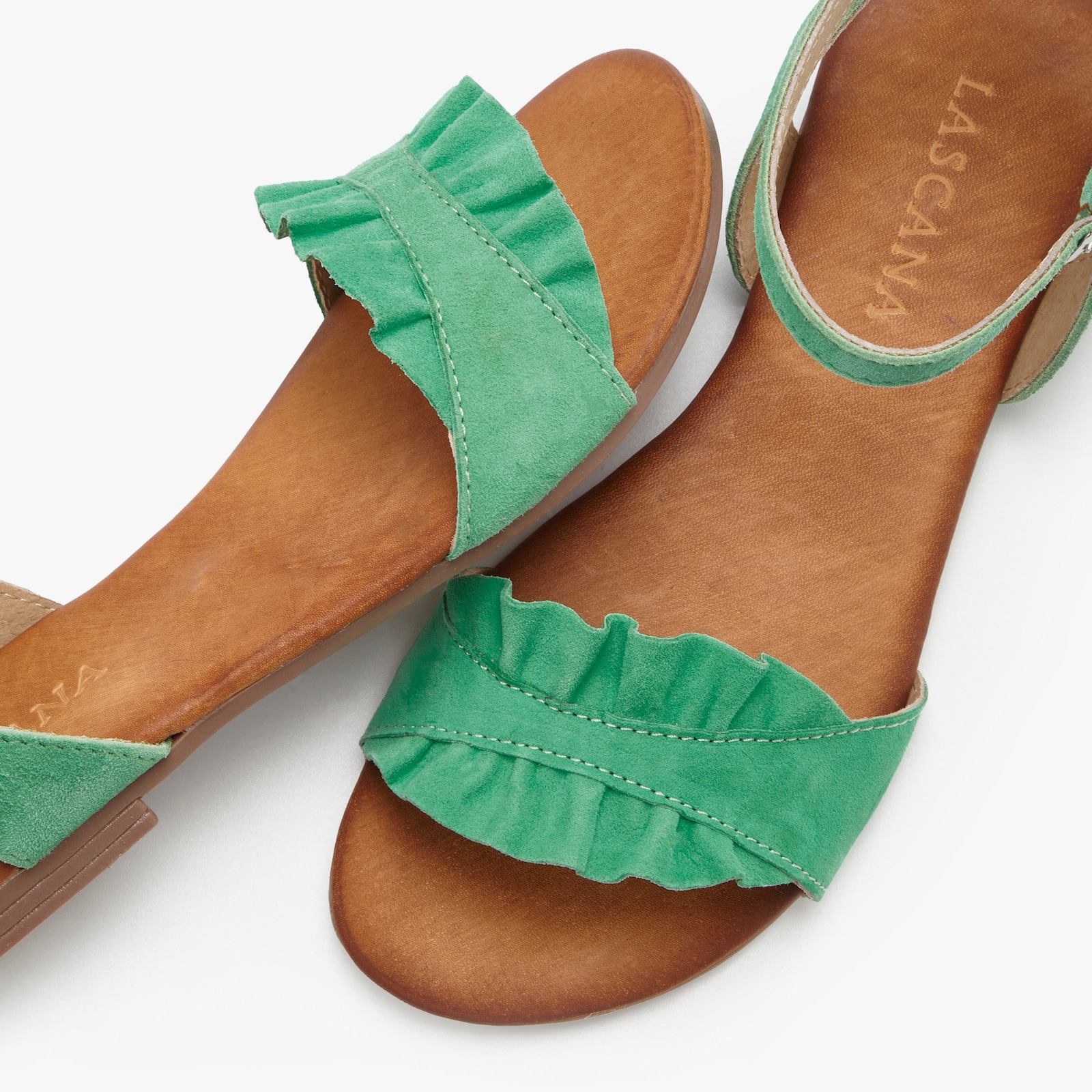 LASCANA Sandale - grün