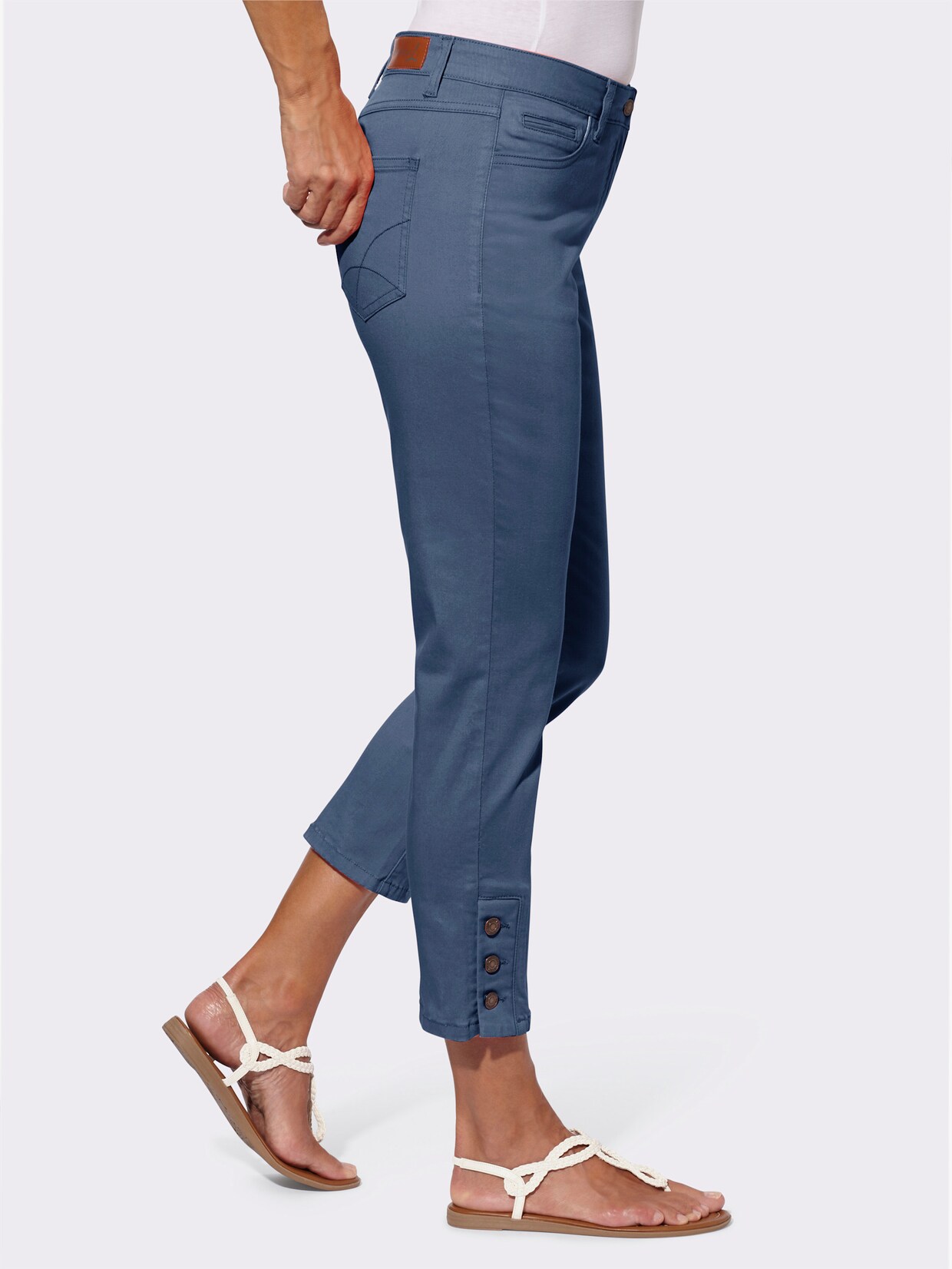 7/8-Hose - jeansblau