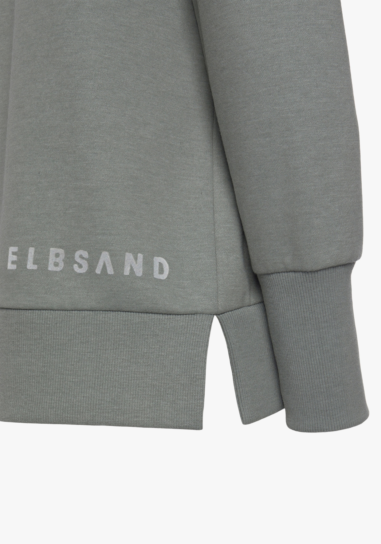 Elbsand Sweatshirt met capuchon - groen