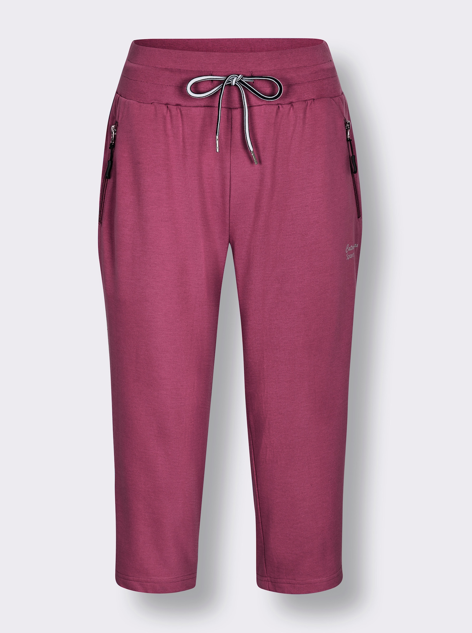 Catamaran Sports Freizeithose in Caprilänge - malve