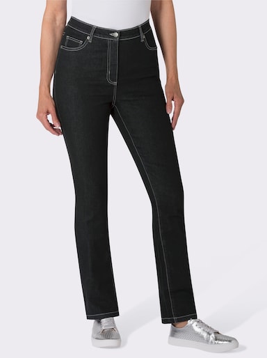 5-ficks jeans - black-denim