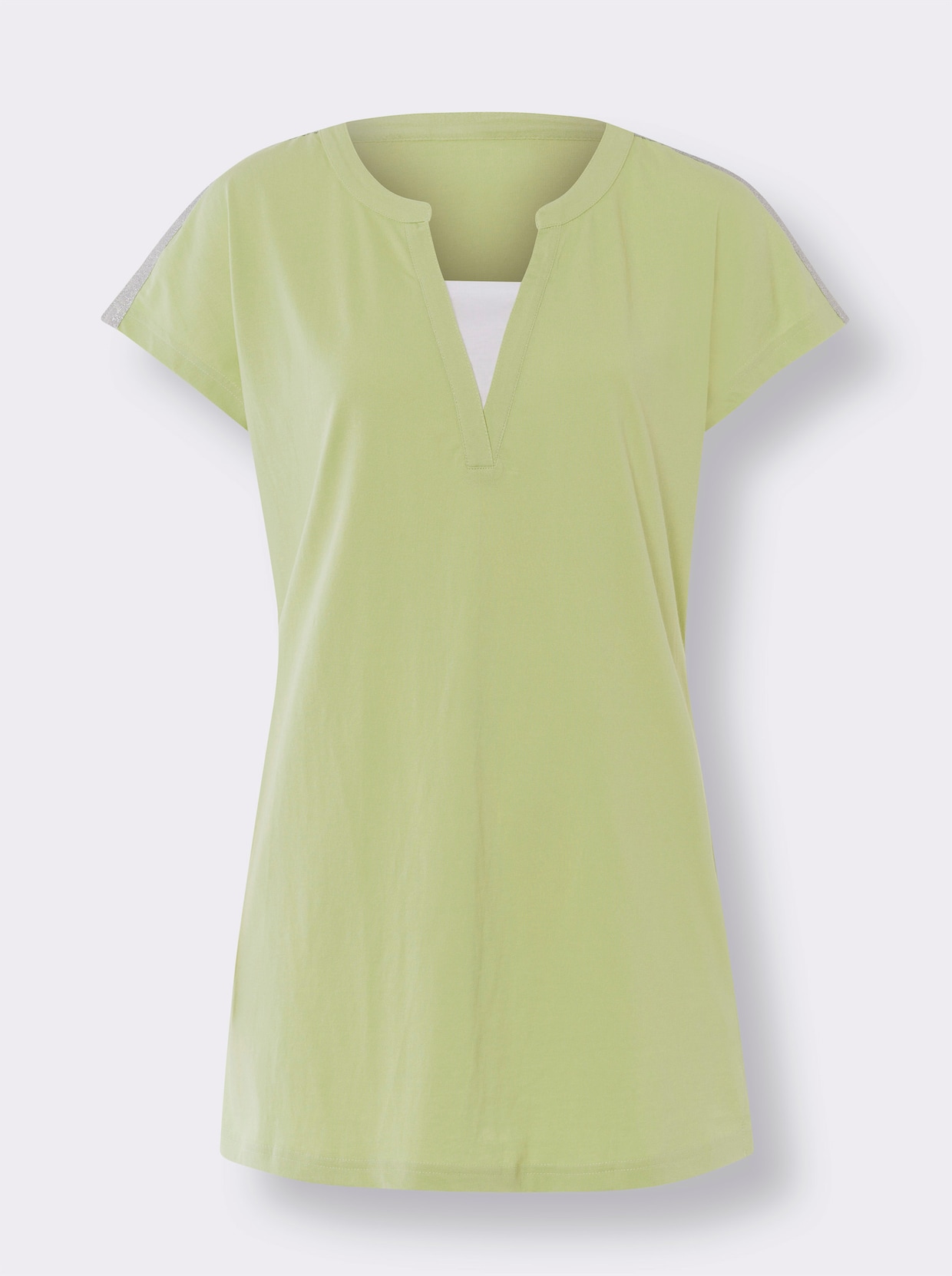 Longshirt - lindgrün