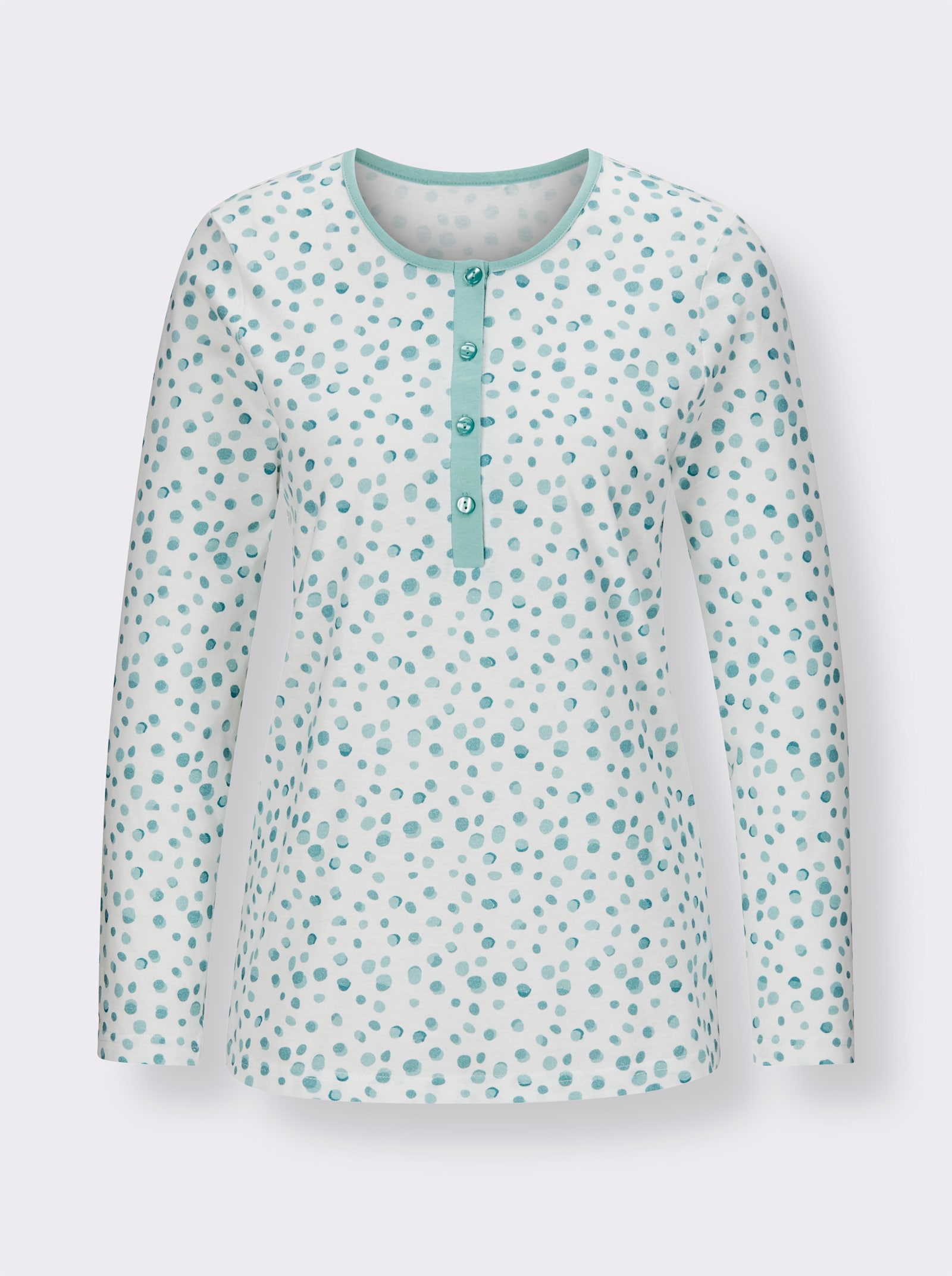 Ascafa Pyžama ke kombinování - mátová-potisk