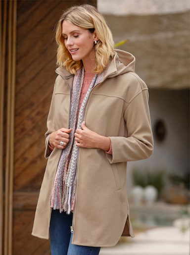 Longjacke - beige