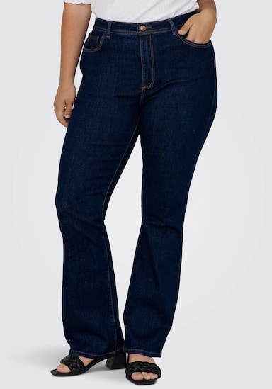 ONLY CARMAKOMA Schlagjeans - dark-blue